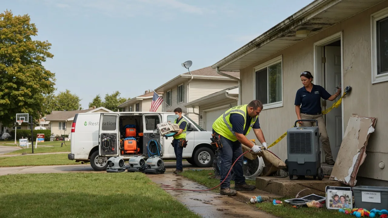 Water Damage Restoration in Turbotville, PA near me